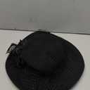 Women Organza Church Kentucky Derby Bowler Female Hat Banquet Bridal Dress Cap Hat