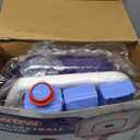 Basketball Hoop Set for Kids Toddler Indoor Outdoor, Digital Scoreboard, Adjustable Height 3 Levels, 2 Balls, Easy Setup, Poolside Sports Portable Goal, Ages 3-12, Toy for Boys Girls. (Pink)