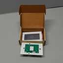 MoesGo 2nd Generation WiFi RF433 Smart Touch Wall Single Fire Smart SwitchNo Neutral Wire Needed,Compatible with Smart Life/Tuya App, Works with Alexa and Google Home Single Pole 110V White 1 Gang