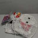 ATDAWN Light Up Snowman, hristmas Yard Decoration, 60 LEDs Lighted Snowman Christmas Decoration, Indoor Outdoor Lighted Snowman for Christmas Holiday Lighted Yard Display