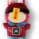 Mysticism Gothic Doll Clothes for 17cm Labubu Dolls – Zombie, Vampire & Joker Halloween Costumes as (js-red)