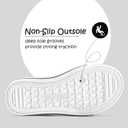 K KomForme Toddler Boys & Girls Shoes Kids Canvas Sneakers with Cartoon Dual Hook and Loops, 8 Toddler
