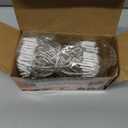 KNONEW Christmas String Lights Indoor Plug in,60FT 180LED Outdoor Waterproof Fairy Lights,8 Lighting Modes,Timer Memory Function for Bedroom Patio Balcony Party (Cool White)