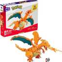 MEGA Pokémon Building Toys Set Charizard with 222 Pieces, Articulated and Poseable, 4 Inches Tall, for Kids