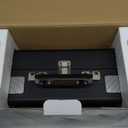 Vinyl Record Player 3-Speed Bluetooth Portable Suitcase Belt-Driven Record Player with 2 Built-in Stereo Speakers Vinyl Vintage Turntable Phonograph Records Player with RCA Line Out, AUX Out (Black)