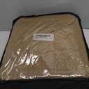 ULTICOR Reclining Love Seat with Middle Console Slipcover, 8-Piece Yarn Dyed Loveseat Reclining Sofa Covers, 2 seat Loveseat Recliner Cover, Thick, Soft, Washable (Sand)