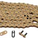 DID (520ERT3-120 Gold 120 Link High Performance ERT3 Series Non-O-Ring Racing Chain with Connecting Link