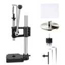 Leather Hole Puncher Industrial Hole Puncher Arbor Press Leathercraft Punching Tools for DIY Leather Craft Punching Holes with 1.5-13mm Clamping Chuck80 mm Small Platen