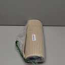 GRANNY SAYS Beige Bathroom Rugs, Absorbent Bath Mats for Bathroom, 24" x 16", Soft Chenille Bathroom Mat, Small Bath Rugs Non Slip Washable, Quick Dry, Thin, Rug for Tub and Shower