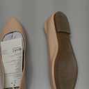 Amazon Essentials Women's Pointed-Toe Ballet Flats, Blush, 7.5