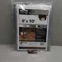 DRY TOP 20810 Silver/Brown 8' x 10' Heavy Duty Reversible Full Size 10-mil Poly Tarp item #208108, 8x10 Feet