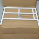 Fixed Window Safety Guard 14x 38 Adjustable Width Prevents Accidental Falls, Non-Egress, Tamper Resistant Screws Included, White, Single Pack