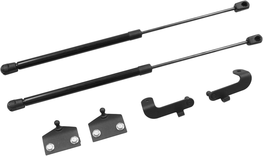 Front Hood Lift Strut Suspension Support Kit Compatible with Jeep Wrangler JL 18-24 & Gladiator JT 20-24