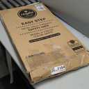 Regalo Safety 29-38.5" Baby Gate for Doorways & Bottom of Stairs, Pressure Mounted Baby Gate with Door for Babies, Toddlers & Pets, Tested & Safe for 30 Years, American Designed, American Owned, White