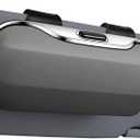GDQ Sunglass Holder for Car Visor Clip Glasses Case Car Sunglasses Case for Car Sun Visor Glasses Storage Box Car Sunglass Holder Car Visor Accessories Universal for SUV Sedan Truck (Gray)