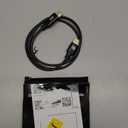 4K DisplayPort to HDMI 3 Feet Gold-Plated Cable, 4K@30Hz, 2K@60Hz, 1080P Full HD, Uni-Directional DP 1.2 Computer to HDMI 1.4 Screen Cable, Compatible with NVIDIA, AMD, HP, Monitor, Projector, Desktop