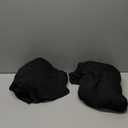 Obstal 8ft Stretch Spandex Table Cover for Standard Folding Tables - 2 Pack Universal Rectangular Fitted Tablecloth Protector for Wedding, Banquet and Party, Black