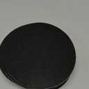 20-Pack Lamp Base Felt, 4.5 Inch Dia. 2mm Thick Self Adhesive Round Fabric Felt Pads for Lamp/Furniture/DIY, Non-Slip Fiber Backed Patch Circles with Adhesive Backing [Black]