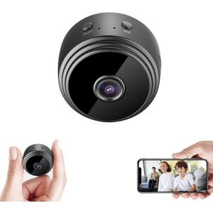 32GB Mini HD 1080P Wireless Hidden Camera,Home WiFi Remote Security Cameras,Smart Motion Detection ,Instant Push Notifications, Remote Playback,Magnetic Feature,Night Vision Spy Camera