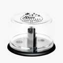 The Shave Factory Neck Strip Dispenser, Neck Strips Case, Neck Covering Paper Case Container, Clear (1 Count (Pack of 1))