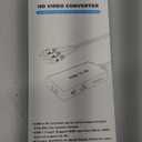 Dingsun HDMI to RCA Converter for Old TV Adapter, HDMI to Composite Converter Compatible Roku, Chromecast, PC, Laptop, Xbox, STB, VHS, VCR, DVD, Blu-Ray Player, Android TV Box