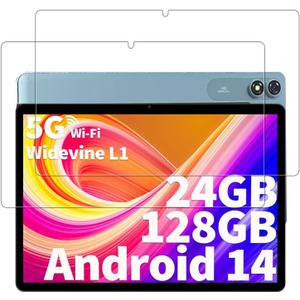 [2 Pack] Screen Protector for Relndoo T901/HISORL T901/QDDQ T901 10 Inch Tablet Tempered Glass Film, Screen Protector for T901 Tablet Anti-Scratch & Sensitive & 9H Hardness