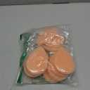 IMPRESA Face Scrubber Exfoliator Sponges - Regular Puff - Natural Medical-Grade Foam - 10 Pack Reusable Exfoliating Pads - Deep Cleanse & Dead Skin Removal - Normal to Oily Skin