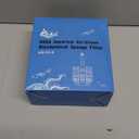 AQQA Aquarium Filter, Dual Sponge Fish Tank Filters (No Pump),Multi-Stage Filtration Clean Water, Adjustable 360Water Outlet, Air-Driven Dissolved Oxygen,Suitable for Freshwater and Saltwater S