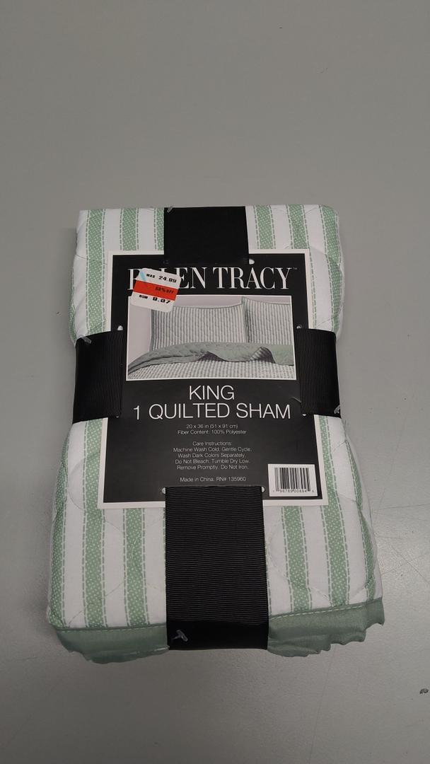 Standard 1 Quilted Sham 20x36 100%Polyester