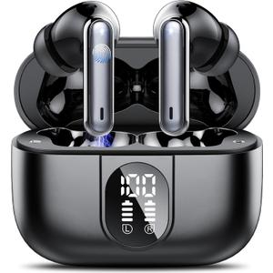 Ai Translation Earbuds Real Time, Simultaneous Interpretation Translator Earbuds with 6 Translation Modes/164 Languages, No Subscription Translatior Headphones,40H Audifonos Traductores Ingls Espaol (Black)