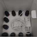 InnoGear Aromatherapy Diffuser & 10 Essential Oils Set, 400ml Diffuser Ultrasonic Diffuser Cool Mist Humidifier with 4 Timers 7 Colors Light Waterless Auto Off for Valentine's Gift, Dark Wood Grain