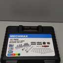 121 Piece Mechanic Tool Set, 1/4 & 3/8 Inch Drive Metric & Standard Socket Wrench Kit, for General, Home, Car, Mechanics, Automotive Repair Tool Kit and as A Gift