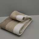 OIAHOMY 105L Blanket Basket for Living Room, Large Basket 23.6" x 23.6" x 14.6" with Handle, Laundry Hamper for Blankets, Pillows, Toy Storage for Kids, Dogs - Gradient Brown