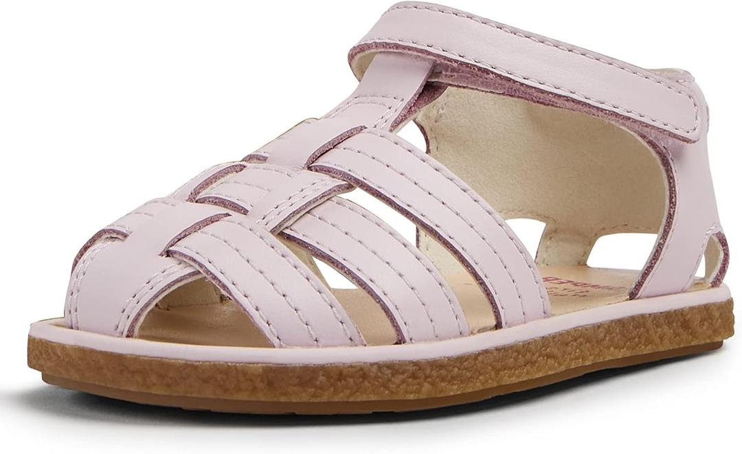 Camper Girl's Miko Fw Sandal (6 Toddler, Lt/Pastel Pink)