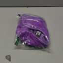 Tuff Pupper Fast Drying Dog Bath Robe | 800 GSM Plush Dog Towel Bathrobe/Dressing Gown | Super Absorbent Pet/Puppy Bathrobe | Adjustable Hood & Belly Strap | Super Soft | Fast Drying (XS, Purple)