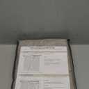 100% Blackout Shield Linen Look Textured Pinch Pleated Curtains Blackout Drapes 90 Inch Long 2 Panels Set, Faux Linen Blackout Curtains for Bedroom & Living Room, 40" W x 90" L, Dark Faux Linen