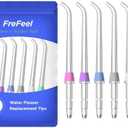 Replacement Heads for Waterpik, Replacement Picks for Water Pik Water Flosser (6 Classic Jet Tips)