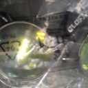 GloFX Diffraction Glasses | Hippie and Pilot Style Metal Frames with Mirror Lens and 3D Prism Rainbow Effect (Green)
