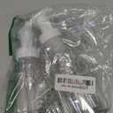  Soap Dispensers, 17 OZ & 10 OZ Refillable Plastic Soap Pump Bottles for Liquid Soap, Shampoo, Body Wash, 2 Pcs, Clear