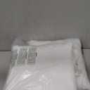 SNUG&COZY Luxury Goose Down Feather Pillow Inserts - 18x18IN, Double Layered Down-Proof Design, Ultra-Soft Cover, High Fill Weight, Pack of 2, White