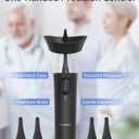 KAUGIC Manual Ear Wax Cleaner Safe, Comfortable & Easy to Use Seamless One-Hand Operation, Black