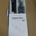 KANPETS CLEAN Handheld Vacuum Cordless, Lightweight 1.4lb with Powerful Suction, H13 HEPA, 2 Ways Type-C Charging, Charging Dock, Portable One-Touch Empty Mini Car Vac for Home Pet Car, Pencil Gray