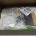 Collapsible Bread Proofing Box with 68-115°F Temp Control & 48H Timer, Bread Making Kit with Dough Warming Box, Includes 7 Kitchen Baking Accessories