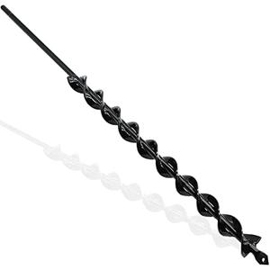TCBWFY 24 Inch Auger Drill Bit for Planting - 1.2"x24" Long Handle Easy Planter Garden Auger - Bulb & Bedding Plant Augers - Post Hole Digger for 3/8”Hex Drive Drill