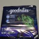 Goodnites Boys' Nighttime Bedwetting Underwear, Size S/M (43-68 lbs), 44 Ct (2 Packs of 22), Packaging May Vary