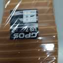 GPOS Womens House Knit Bootie Slippers Fuzzy Plush Lining Winter Ladies Warm Suede Fluff Slippers Lightweight Cozy Thick Memory Foam Comfortable Home Shoes Hard Bottom for Indoor Outdoor Size 5-11 (7, Khaki)