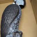 Dalen SOL-R Action Large Solar Fake Owl Decoy to Scare Birds Away - 18" Tall - 360 Rotating Head