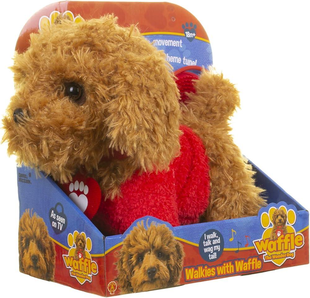 Waffle the Wonder Dog Super Cute and Cuddly Soft Toy