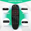 Replacement Remote Control for INFOMIR MAG 254 MAG 256 MAG 322 MAG 250 MAG 324 324w2 MAG 424 MAG 524 Mag 524W3 MAG 544 MAG 520 MAG 322 MAG420 MAG 544 W3 Linux Set-Top IPTV Boxes T4HU1615/41KA