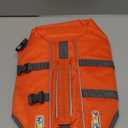 Outward Hound Granby Splash Dog Life Jacket, High-Buoyancy Dog Life Vest for Swimming, Boating, and Water Safety, Small, Orange (Small (Chest Girth: 16"-20"))
